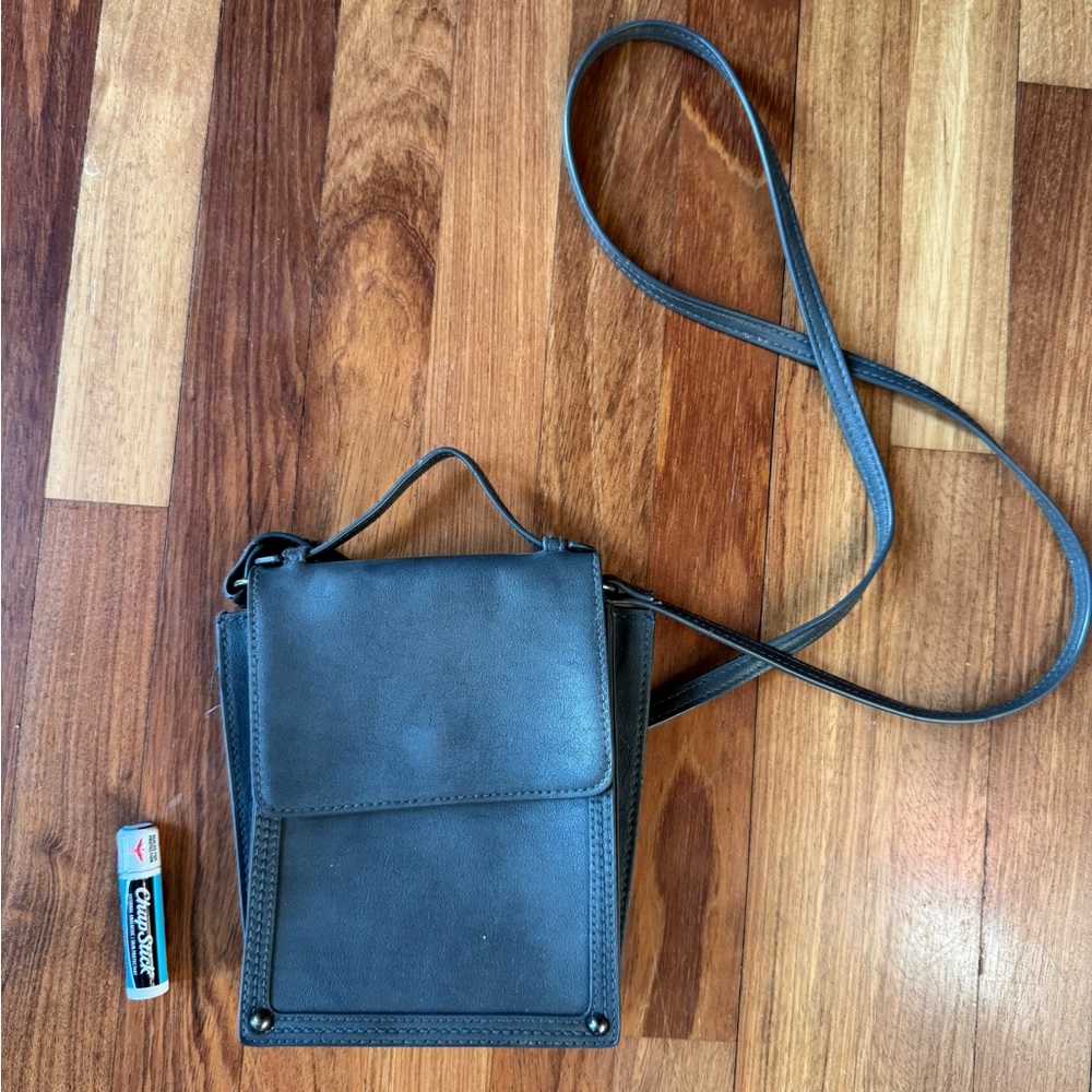 Stylish Dark Gray Crossbody Bag
